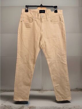 NWT Free Assembly Mens Khaki Slim Fit Straight   Leg Jeans - 30x30